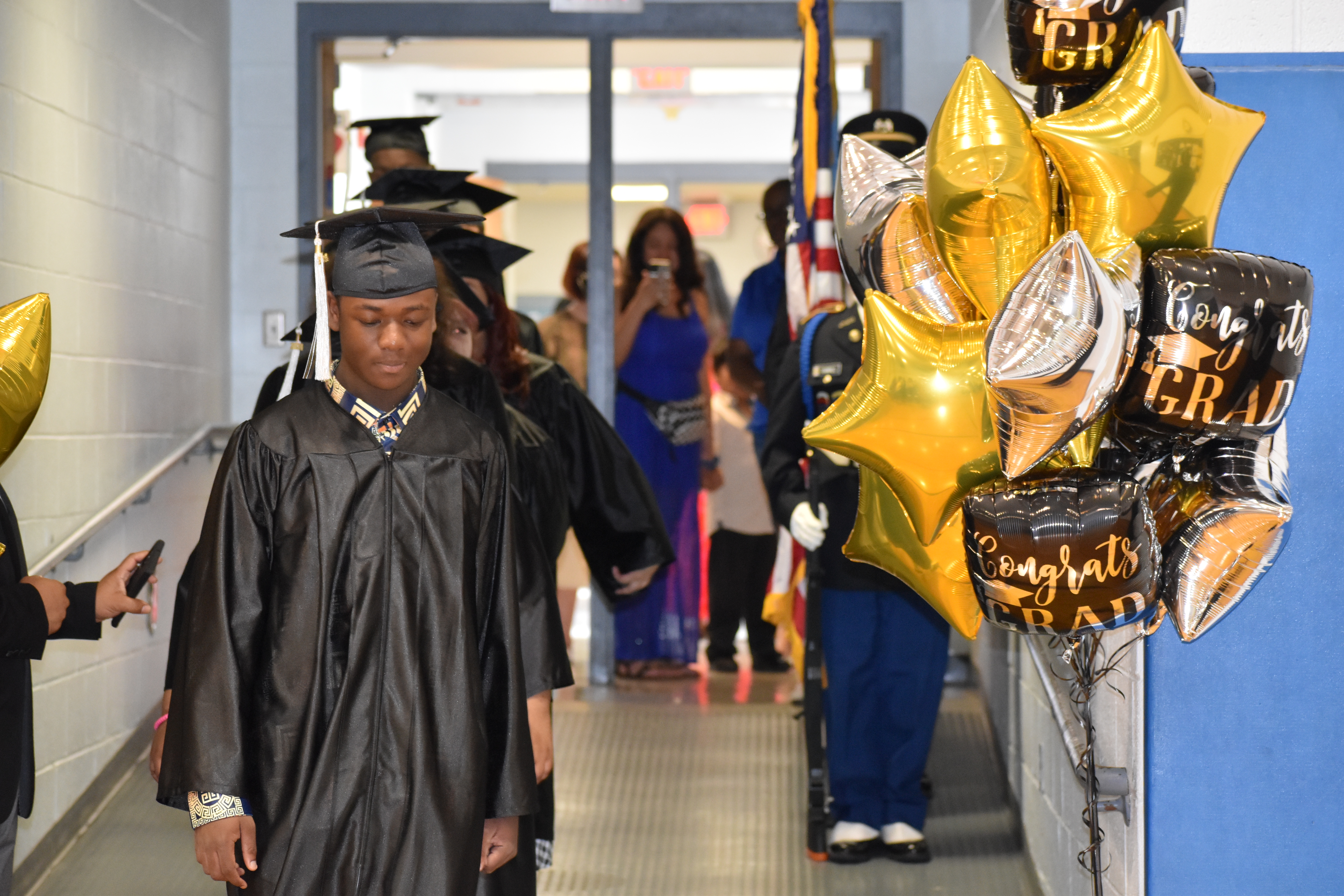 Student at graduation